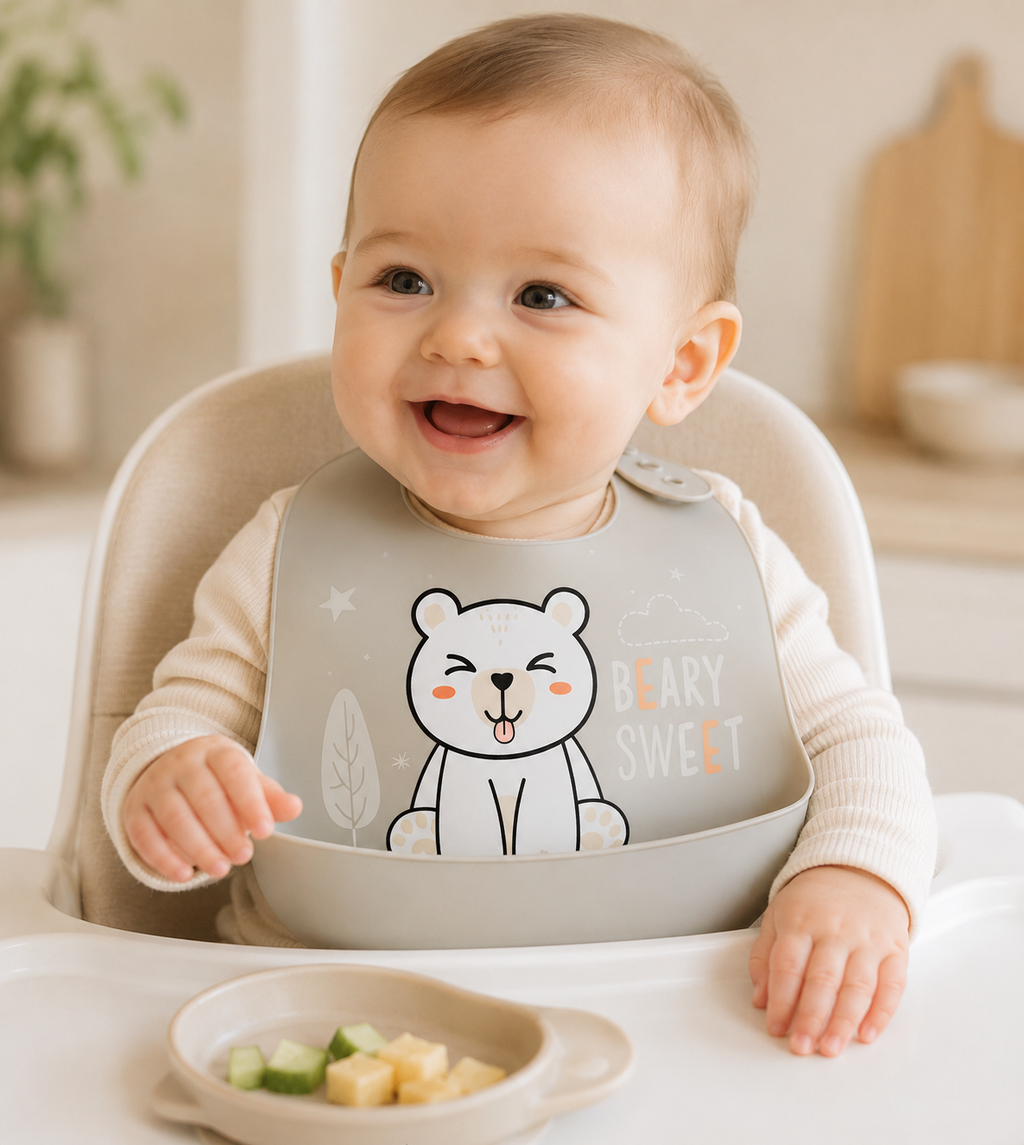 Soft Silicone Bib 2 Pack