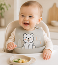 Soft Silicone Bib 2 Pack