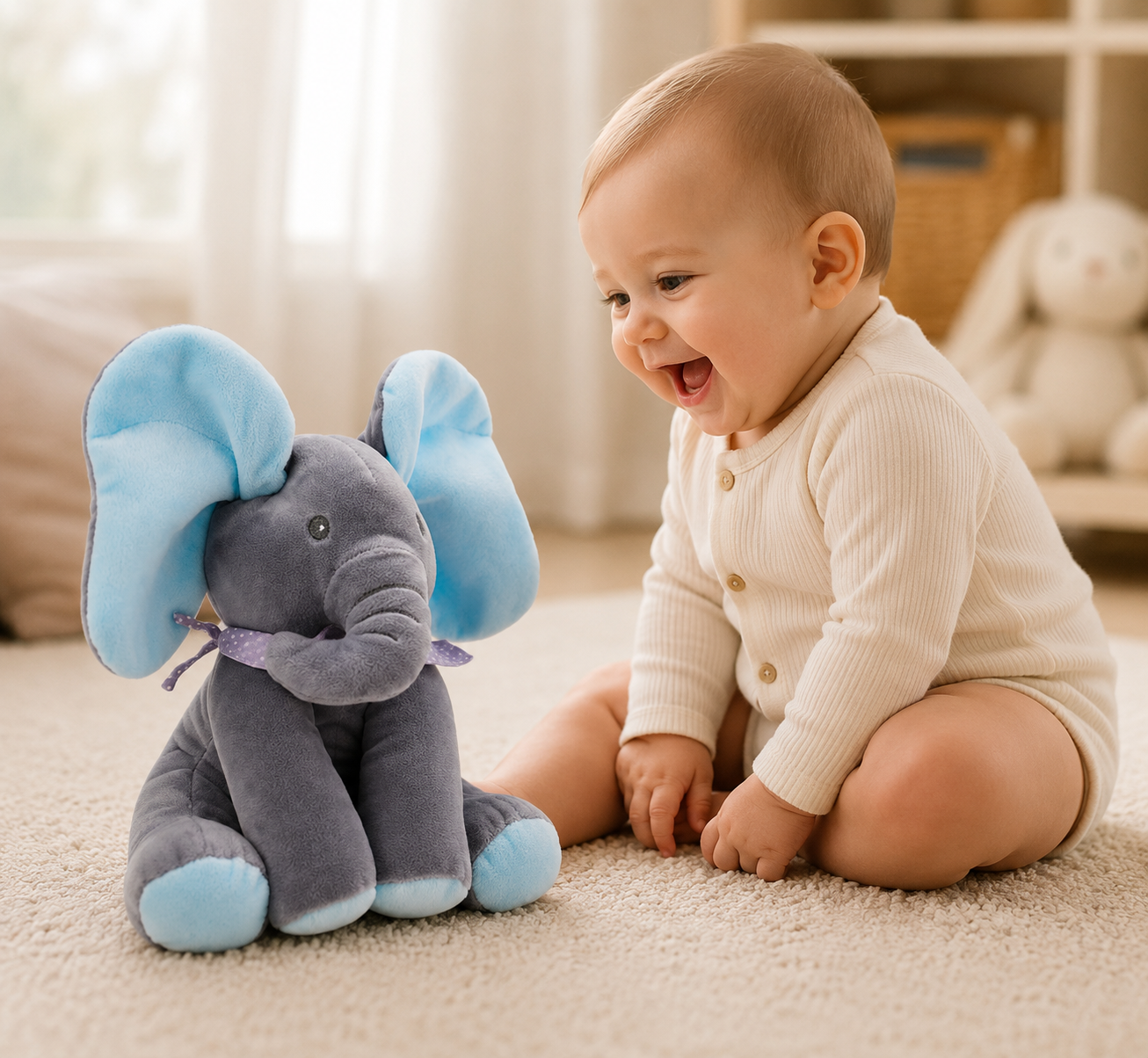 Peek-a-Boo Musical Elephant