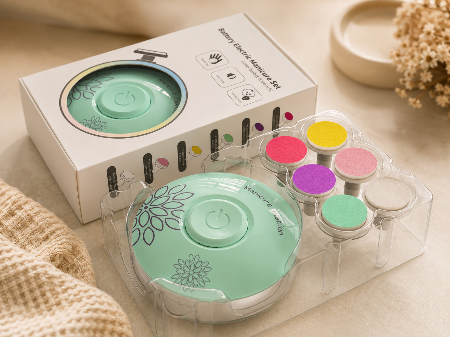 Baby Electric Nail Care & Manicure Set