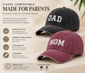 2-Piece Mom &amp; Dad Embroidered Cap Set