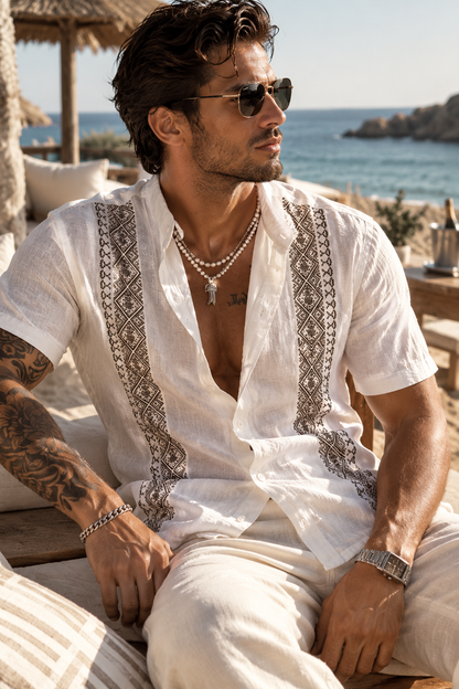 The Matteo Heritage Print Shirt