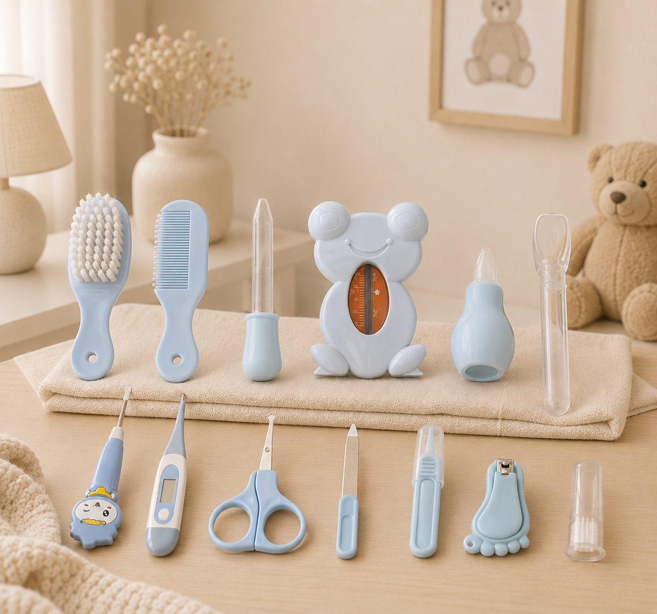 13-in-1 Complete Baby Grooming & Heathcare Kit