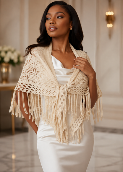 The Élise Fringe Wrap
