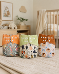 Reusable Washable Nappy Set – 3 Pack