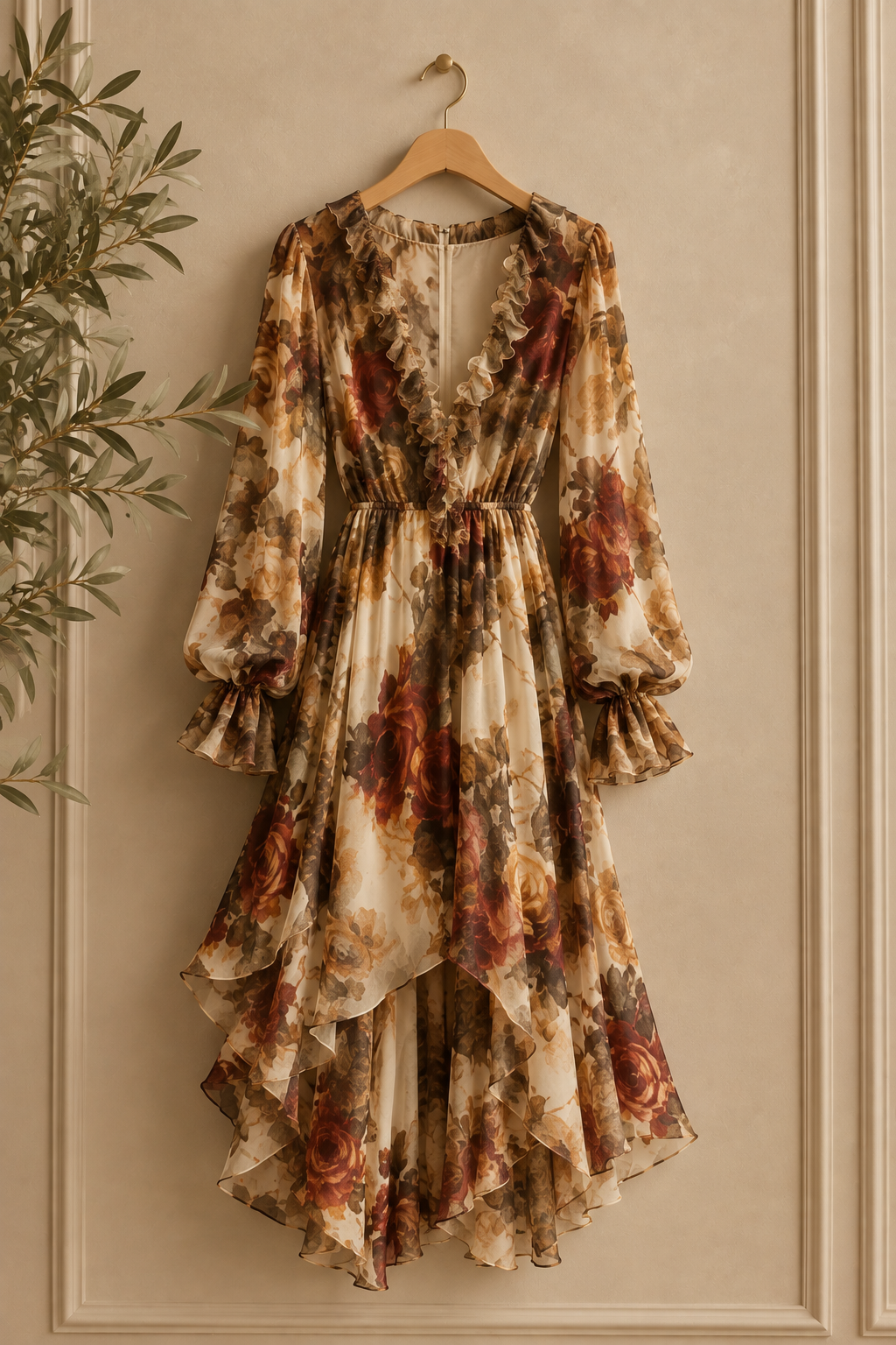 Willow Breeze Midi Dress