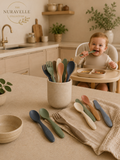 Perfectly Simple 15-Piece Baby & Toddler Cutlery Set