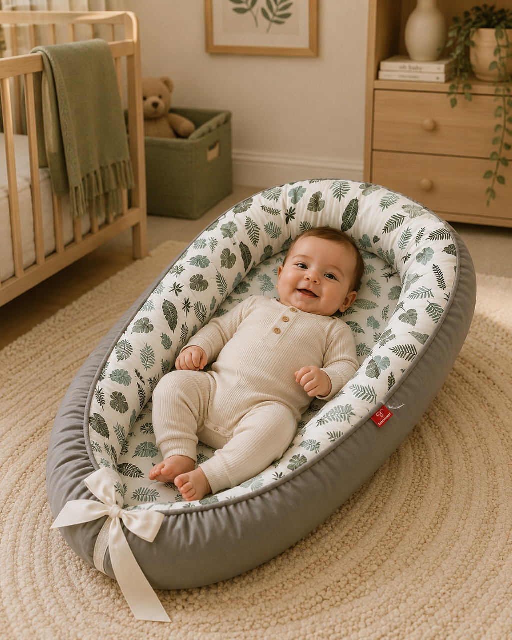 Baby Lounger Nest 100% Cotton