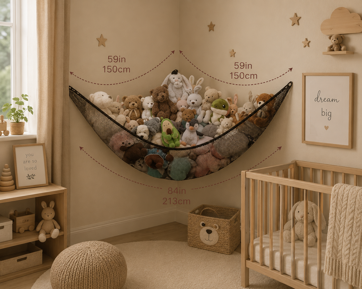 Stuffed Animal Hammock